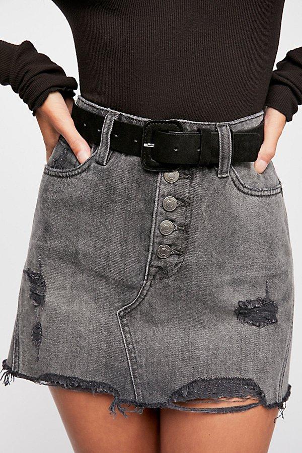 Cleo Suede Belt By Free People